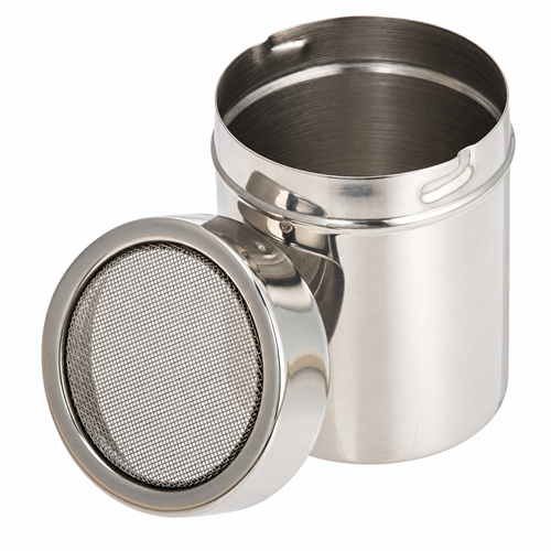 Professional Stainless Steel Mesh Shaker Icing Sugar Duster