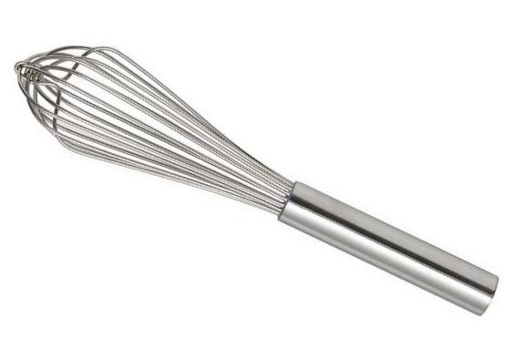 Heavy duty stainless steel balloon whisk for commercial kitchens, 25 to 50cm