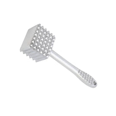Professional stainless steel meat tenderiser with reversible flat and spiked heads