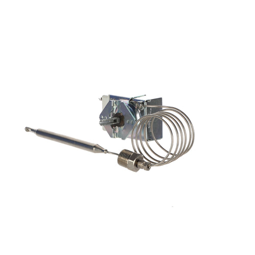 Millivolt Gas Fryer Operating Thermostat 200-400F 24 Capillary 3/8 NPT for Commercial Fryer