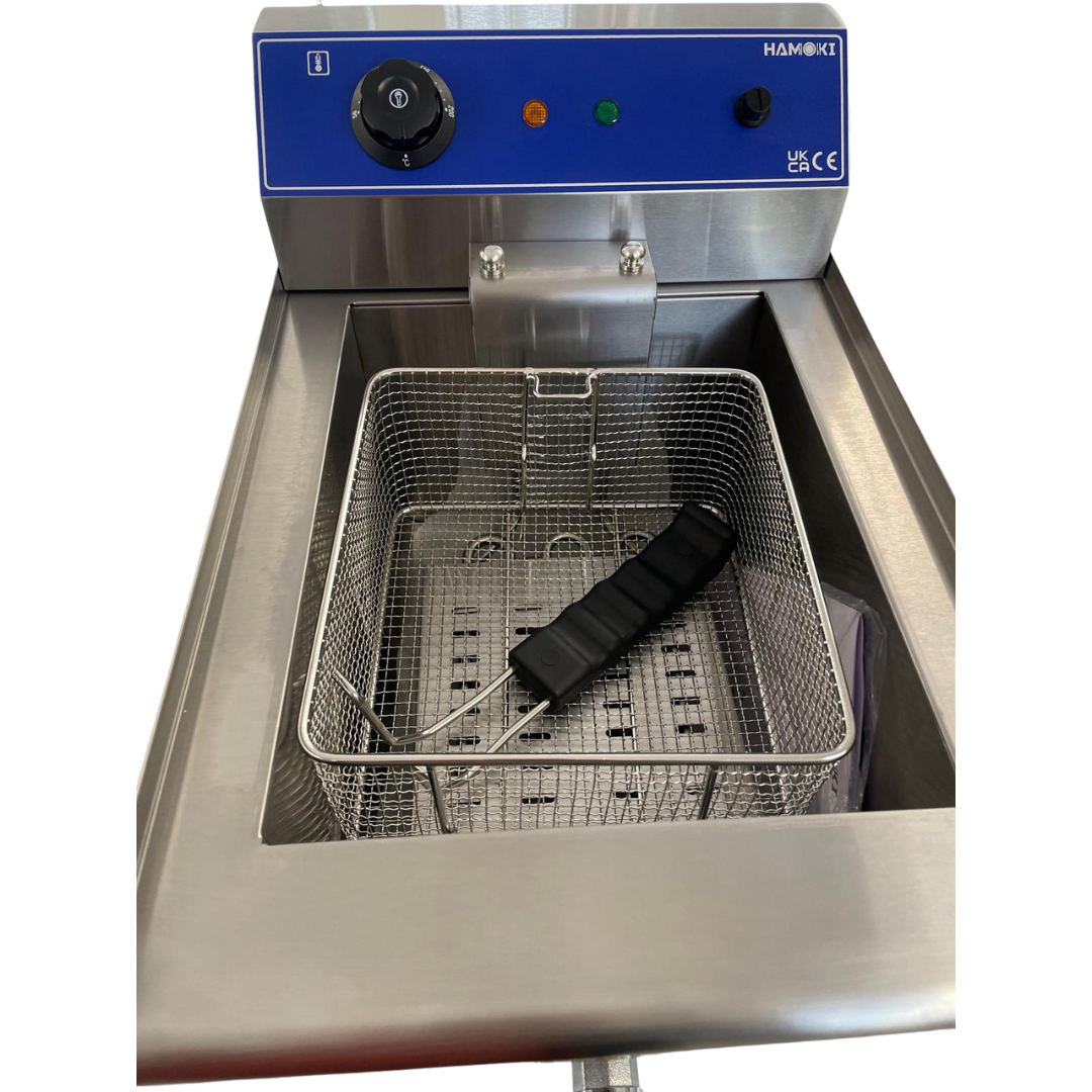 Hamoki EF-131V 161005 countertop electric fryer 8 litre single tank - view 3