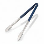 Colour coded 16 inch stainless steel catering serving tongs for HACCP food safety