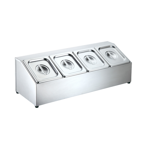 Hamoki GNR-4A 231051 GN pan holder for 4 x GN1/6 100mm pans