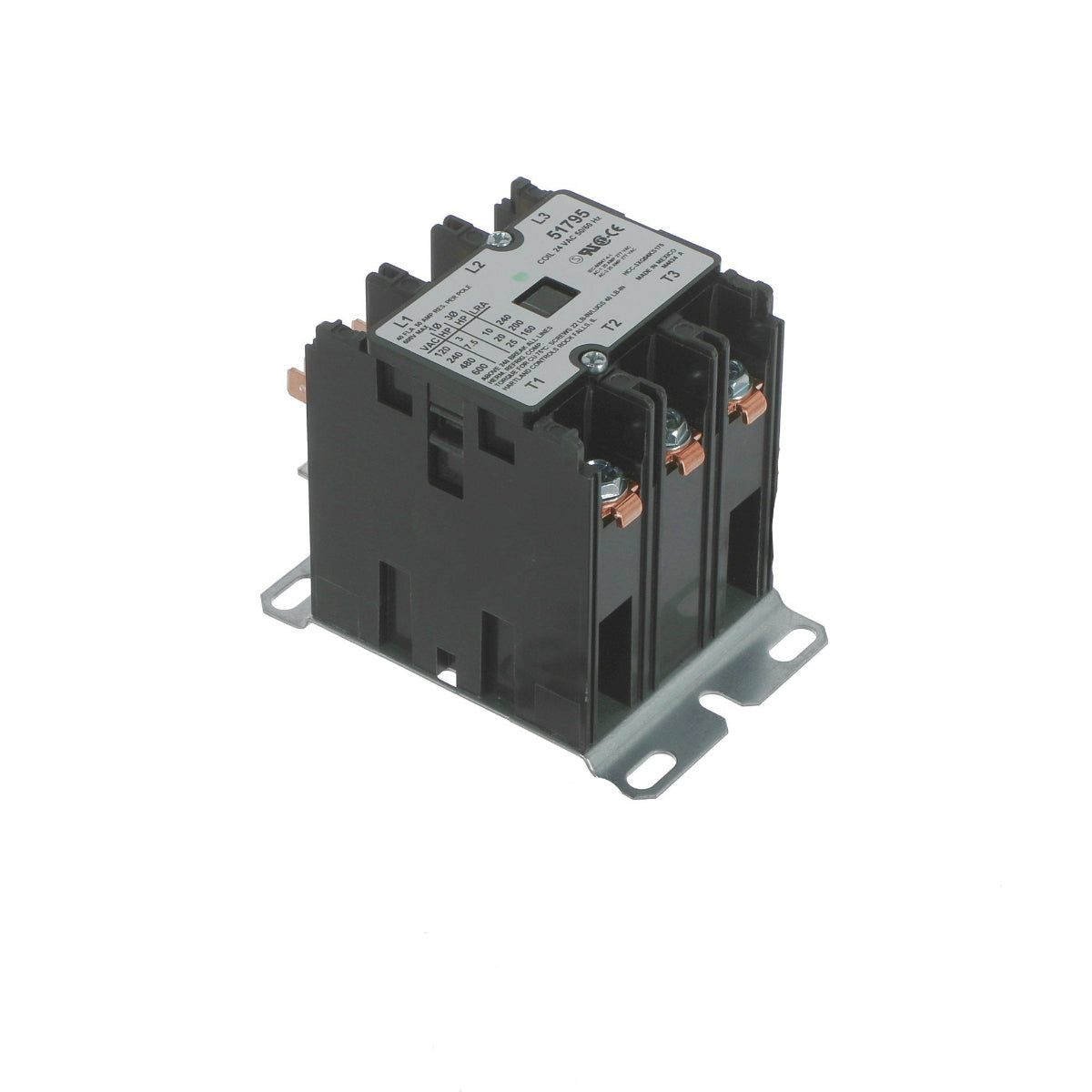 Henny Penny 29509 Contactor 3 Pole 40-50A 24V Coil for 500 561 600 Fryers