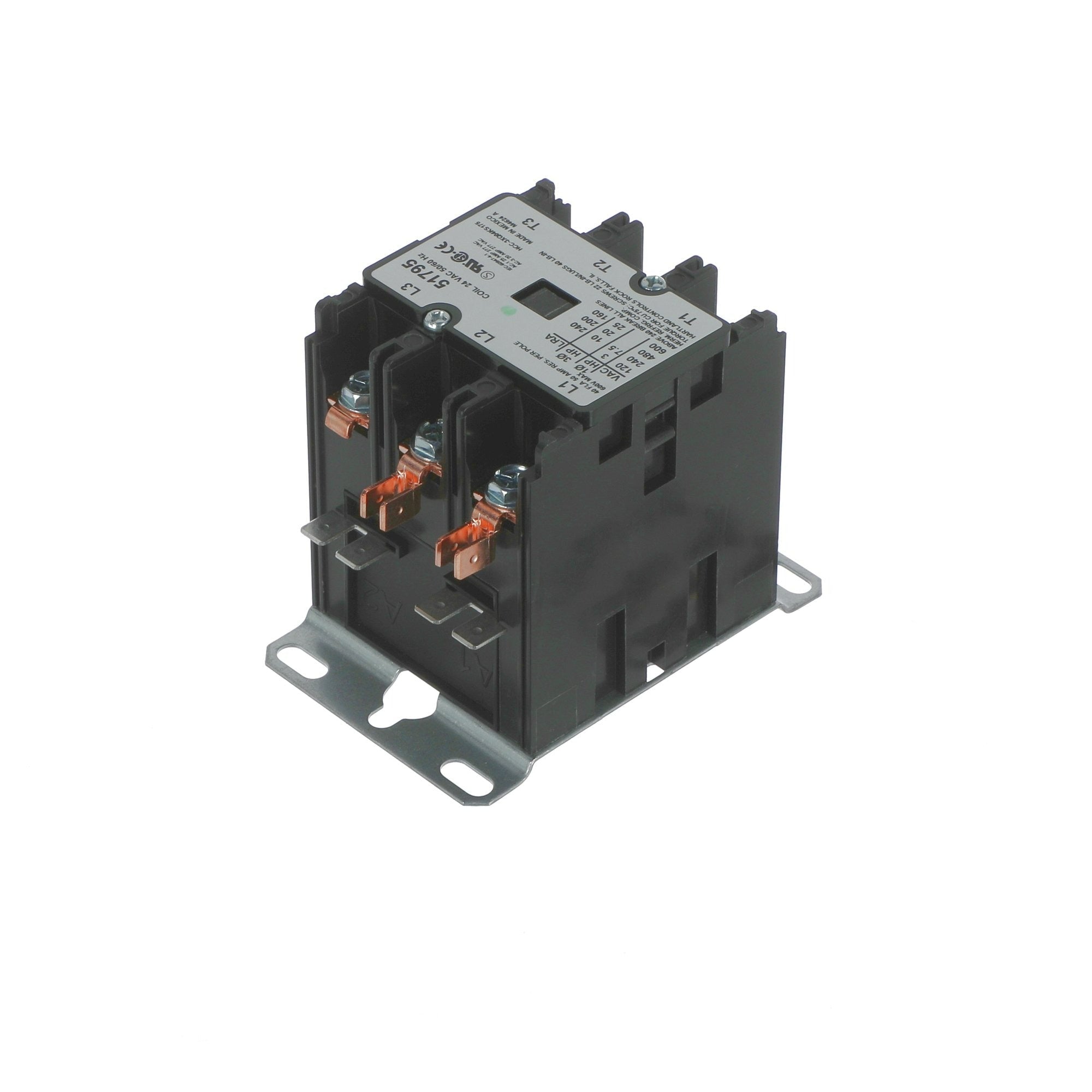 Henny Penny 29509 Contactor 3 Pole 40-50A 24V Coil for 500 561 600 Fryers