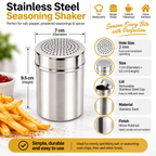 Professional Stainless Steel Shaker 2mm Holes Flour Sugar Spice