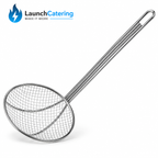 Nickel Plated Heavy Duty Commercial Steel Skimmer 125mm (5in)