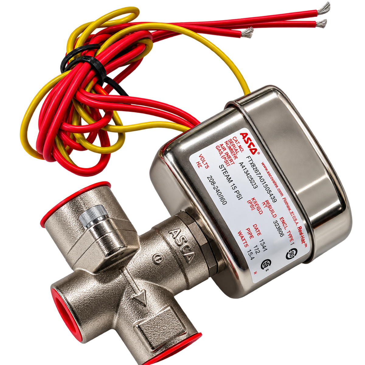 Henny Penny Pressure Fryer Steam Complete Solenoid Valve 208-240V/60Hz Part No. 18721