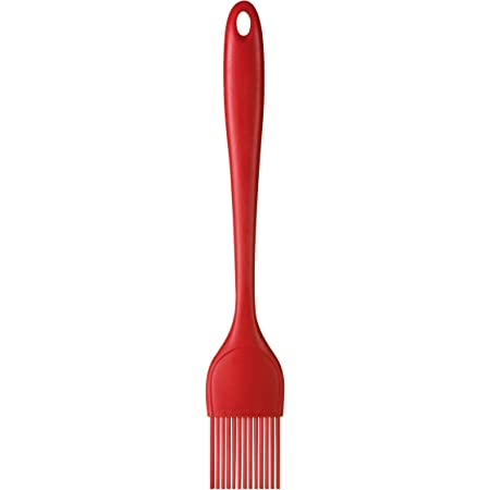 Silicone Basting Brush Pastry Brush 28cm Red Heat Resistant