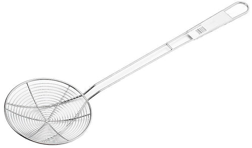 Professional Stainless Steel Round Skimmer 16cm Spider Strainer