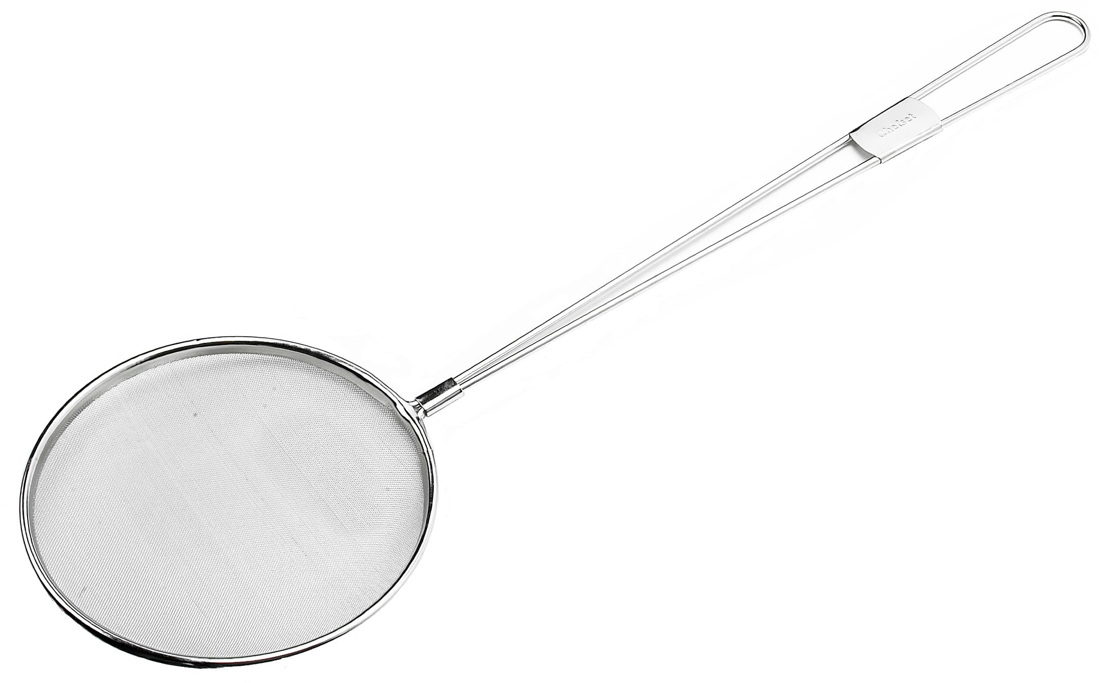 Professional Stainless Steel Meshed Round Lifter 20cm Fryer