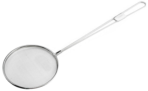 Professional Stainless Steel Meshed Round Lifter 20cm Fryer