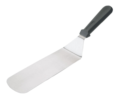 Professional Stainless Steel Solid Turner Fish Slice Black Handle