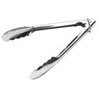 Stainless steel utility tongs, 0.7mm, all-purpose serving
