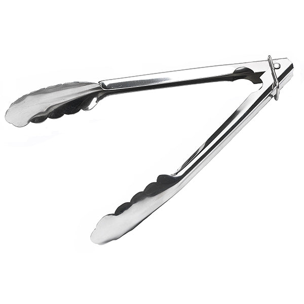 Stainless steel utility tongs, 0.7mm, all-purpose serving