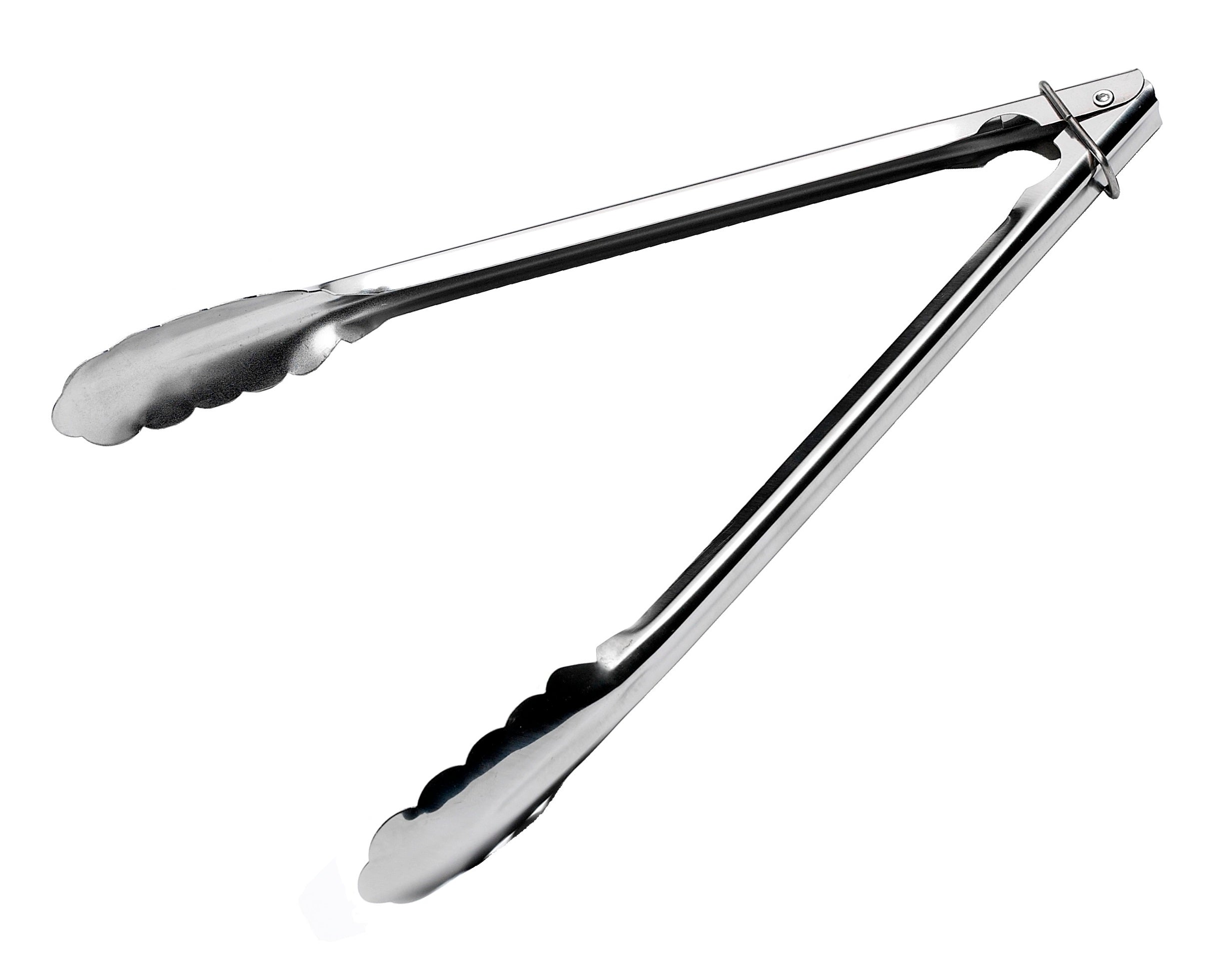 Stainless steel utility tongs, 0.7mm, all-purpose serving