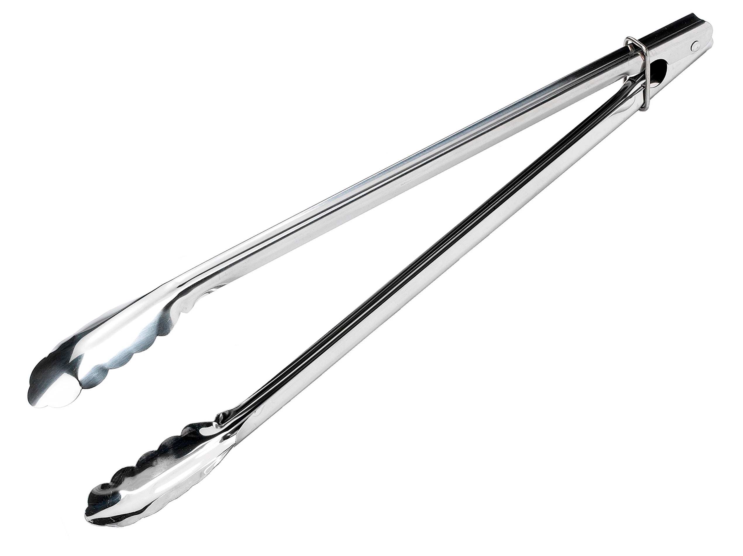 Stainless steel utility tongs, 0.7mm, all-purpose serving