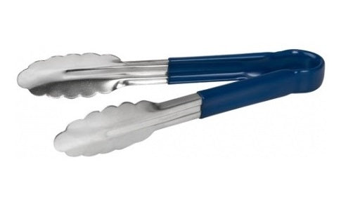 Colour coded serving tongs, 9 inch, HACCP food safety set