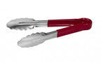 Colour coded serving tongs, 9 inch, HACCP food safety set
