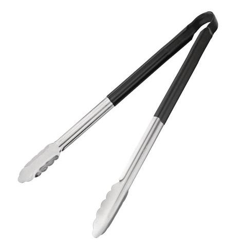 Colour coded serving tongs, 16 inch, HACCP food safety set