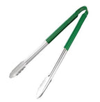 Colour coded serving tongs, 16 inch, HACCP food safety set