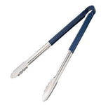 Colour coded serving tongs, 16 inch, HACCP food safety set