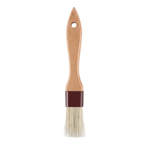 Professional Pastry Brush Basting Brush 1 Inch Wooden Handle