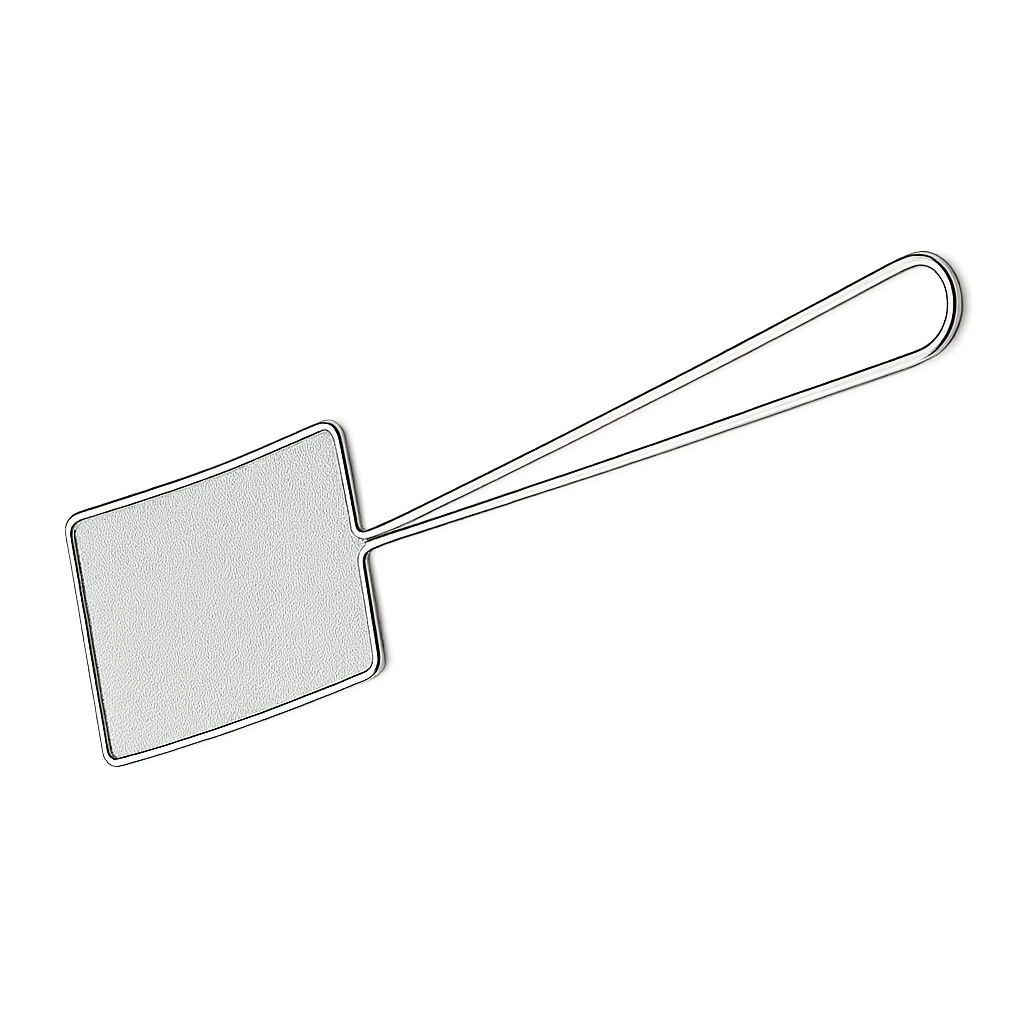 Professional Stainless Steel Rectangular Meshed Skimmer 5x6 Inch