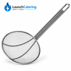 Nickel Plated Heavy Duty Professional Steel Skimmer 225mm (9in)