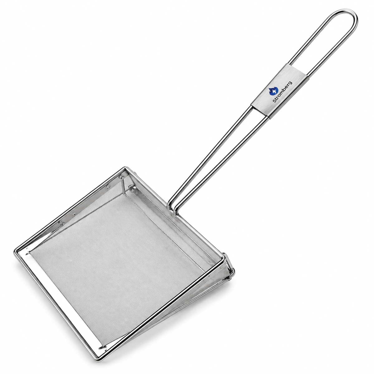 Heavy Duty Professional Commercial Stainless Steel Fryer Oil Skimmer 20cm 50 Mesh