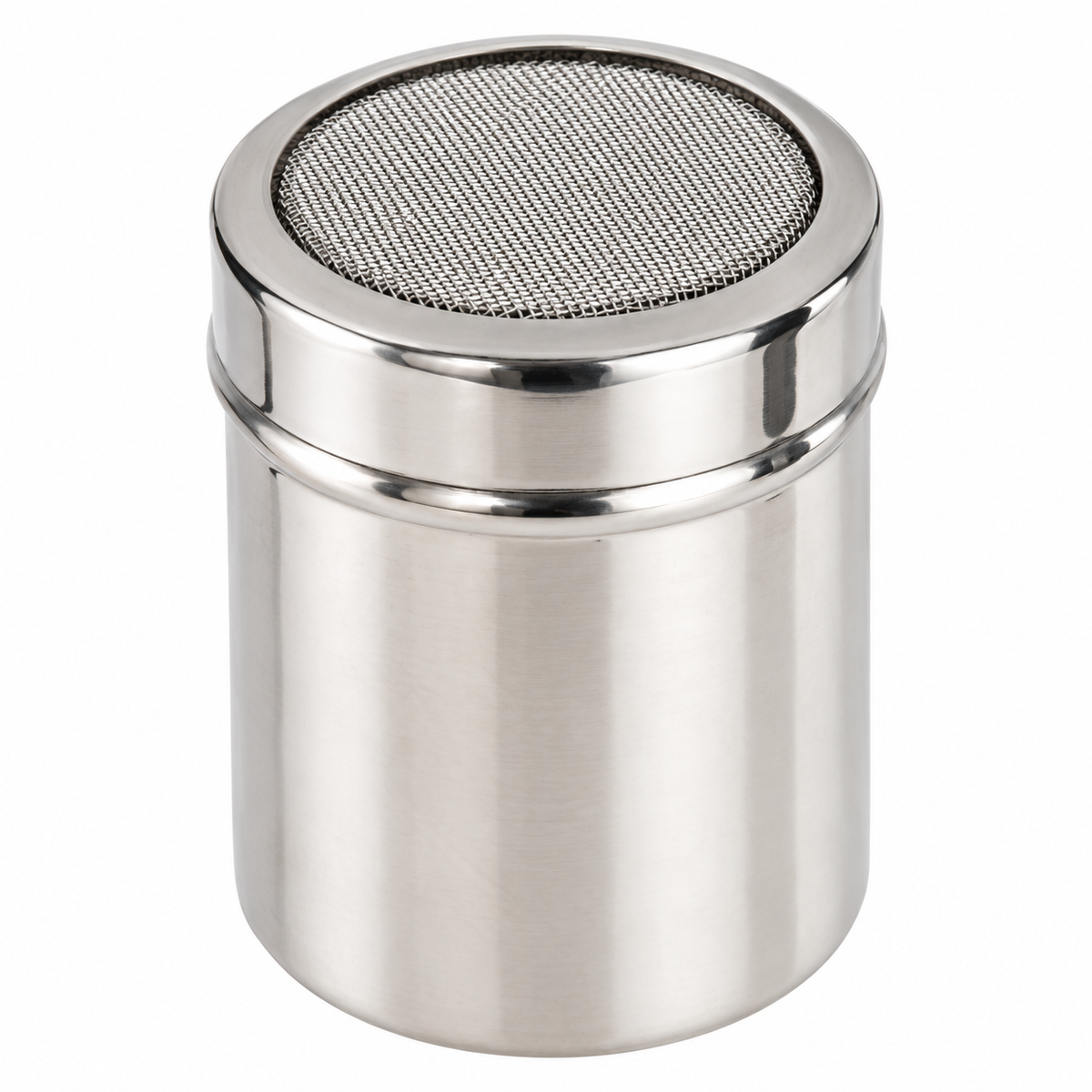 Professional Stainless Steel Mesh Shaker Icing Sugar Duster