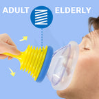 BlessEase Emergency Choking Rescue Device for Children & Adults, Portable Airway Clearance Kit with XS–L Masks