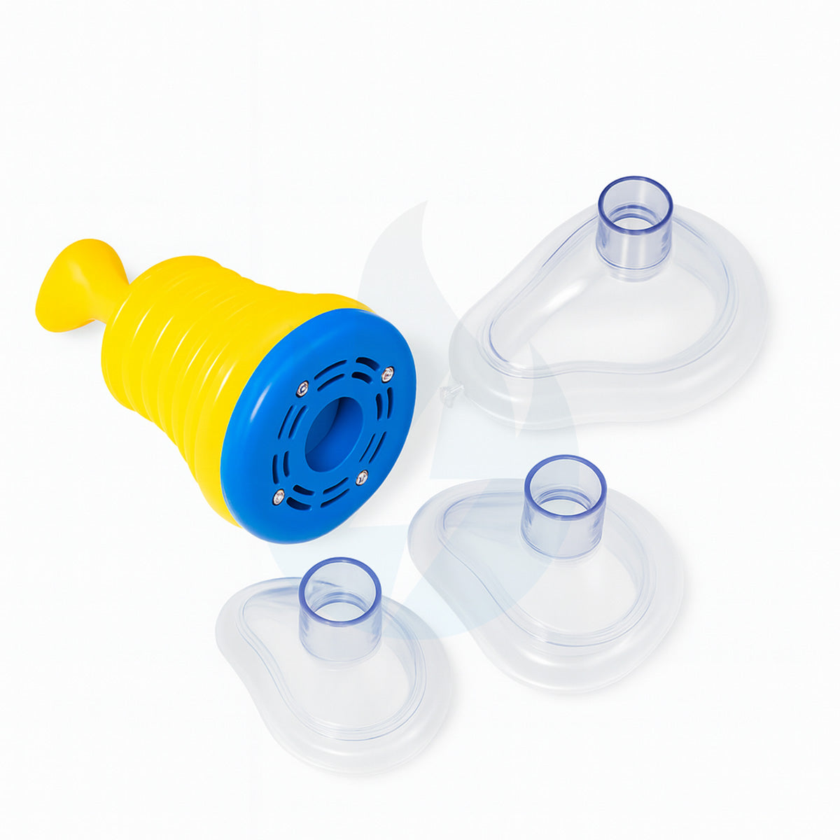 BlessEase Emergency Choking Rescue Device for Children & Adults, Portable Airway Clearance Kit with XS–L Masks