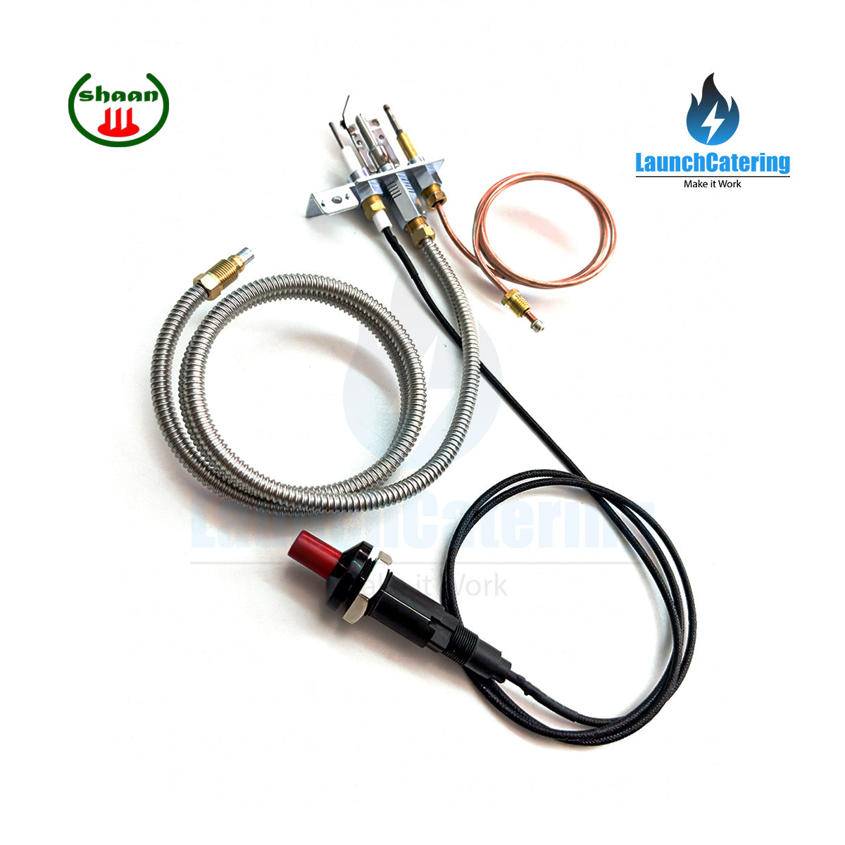 Tandoor Pilot Assembly Kit Tandoori Burner ignition Shaan/Shahi Clay Oven Spare