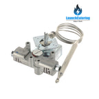 Gas Thermostat Control 220-400°F Bulb 5-3/8” x 3/8” Gland 1/4”