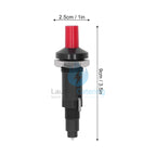 18mm Piezo Igniter 2.4mm Dia Connection and Flat Connection