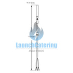 ROBERTSHAW Thermopile L 900mm probe ø 9mm probe L 57mm 250-750mV screw connection 7/16"