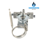 Gas Thermostat Control 220-400°F Bulb 5-3/8” x 3/8” Gland 1/4”