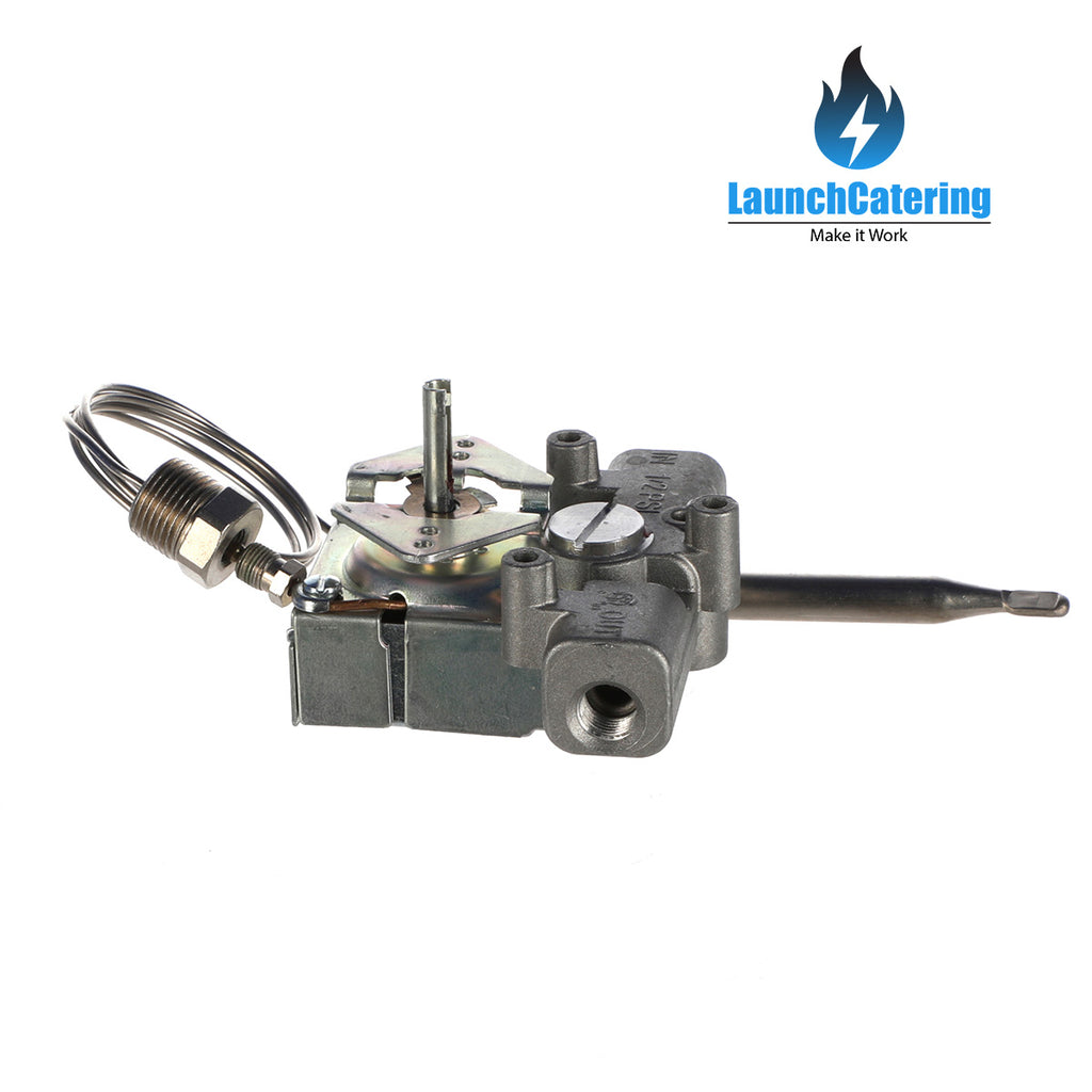 Gas Thermostat Control 220-400°F Bulb 5-3/8” x 3/8” Gland 3/8”