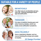 BlessEase Emergency Choking Rescue Device for Children & Adults, Portable Airway Clearance Kit with XS–L Masks
