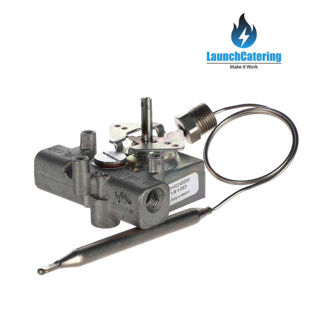 Gas Thermostat Control 220-400°F Bulb 5-3/8” x 3/8” Gland 3/8”