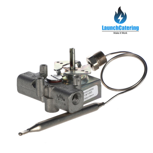 Gas Thermostat Control 220-400F 5-3/8 Bulb 3/8 Gland for Commercial Gas Fryer