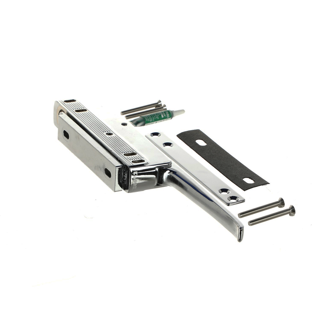Henny Penny 14272 Chrome Magnetic Door Handle Latch with Locking Kit