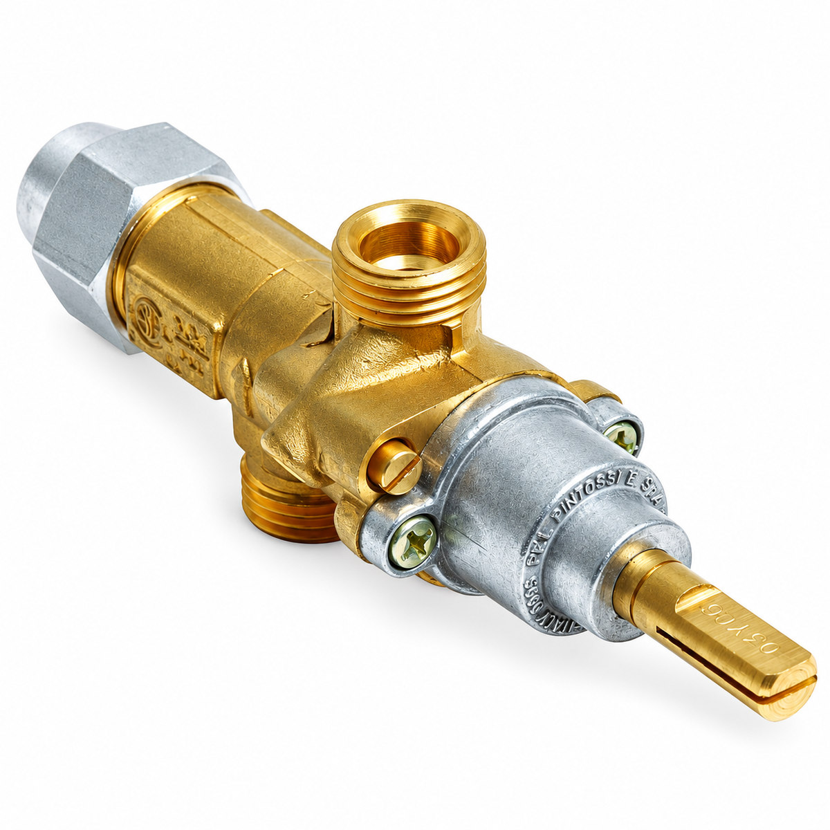 Blue Seal 227405 Gas Control Valve with Elbow for Evolution Ranges & Cooktops