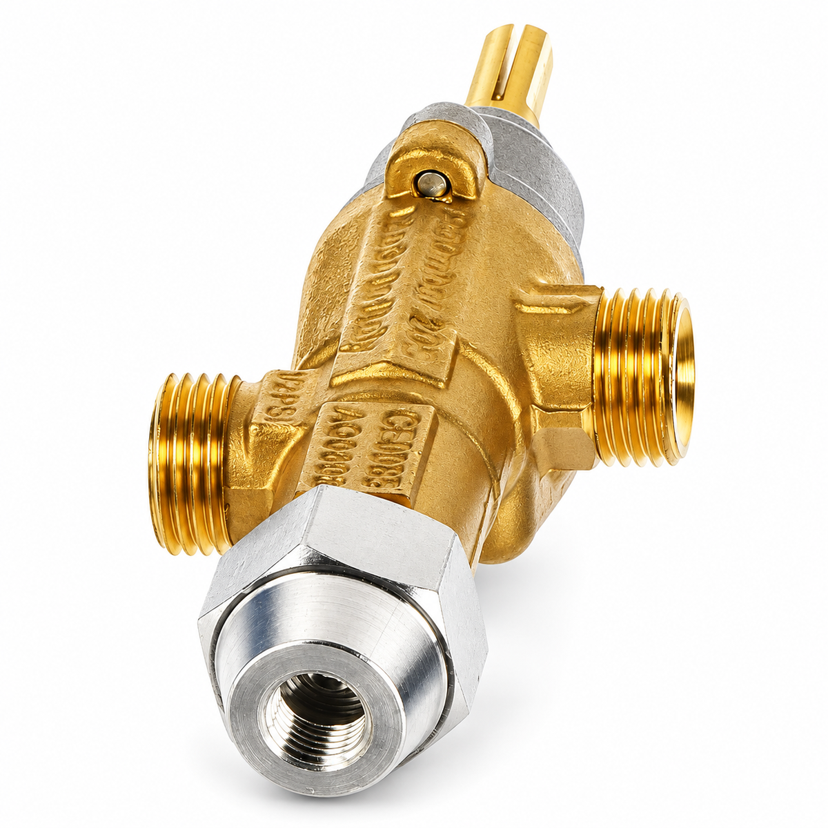 Blue Seal 227405 Gas Control Valve with Elbow for Evolution Ranges & Cooktops