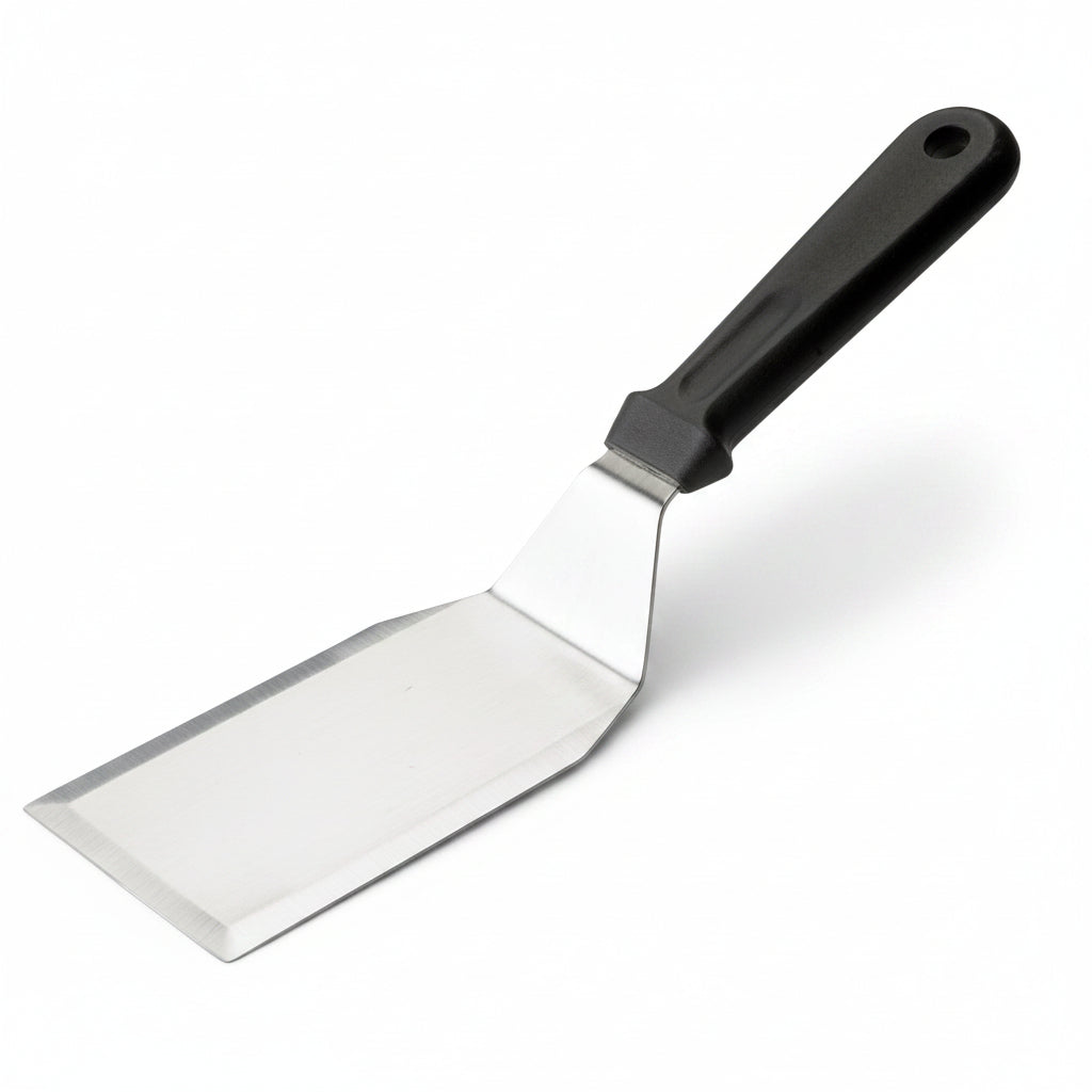 Professional Stainless Steel Burger Turner Fish Slice Wide Blade