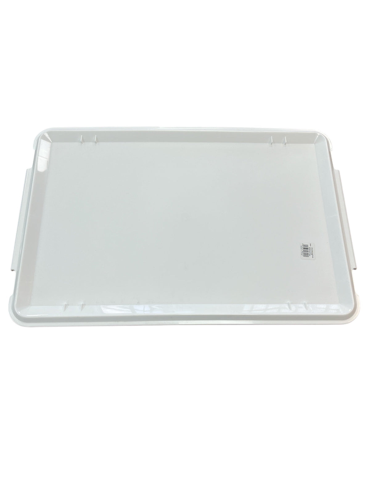 Dough box lid 600 x 400mm white polypropylene pack of 6 for commercial kitchens for 100mm