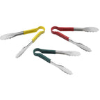 Colour coded serving tongs, 9 inch, HACCP food safety set