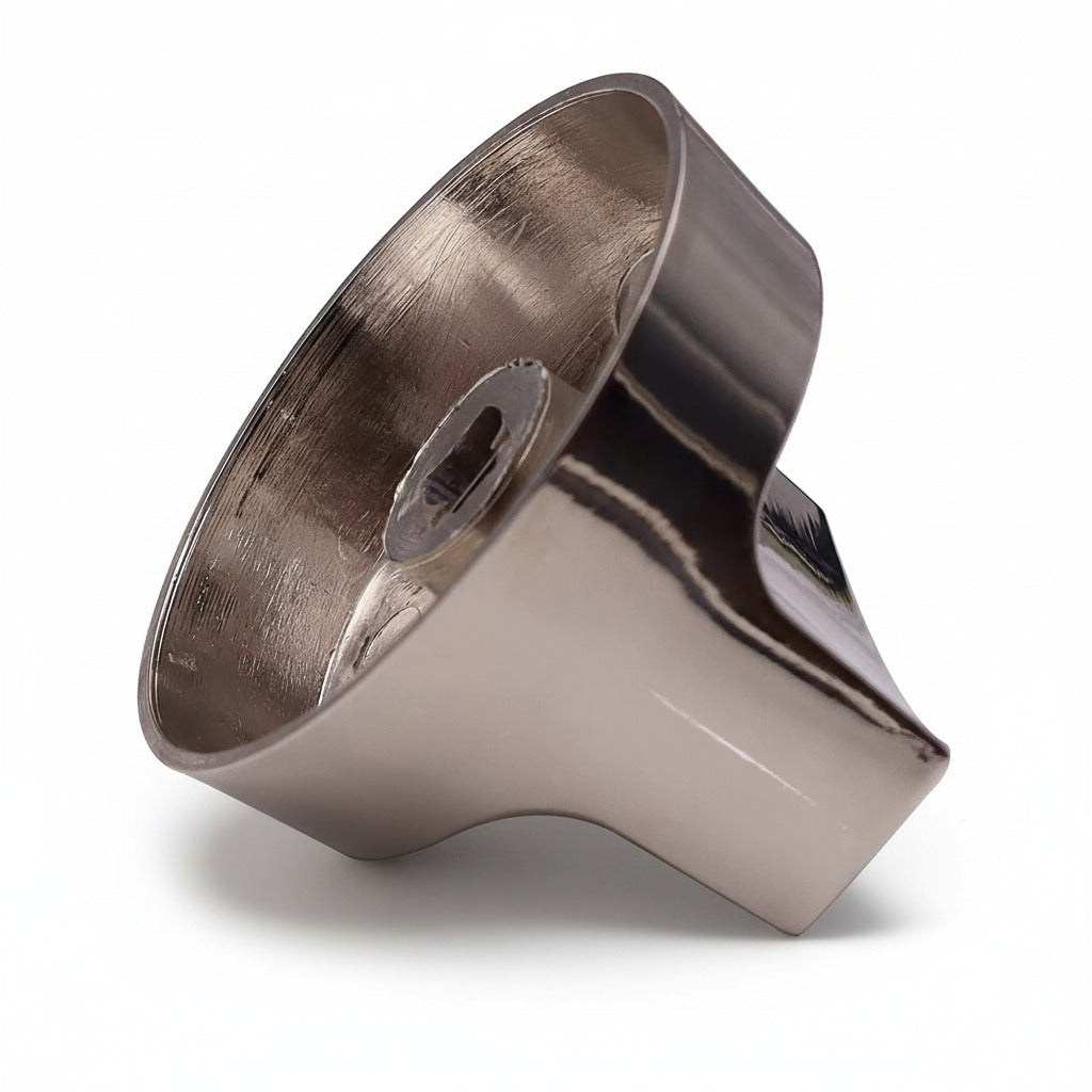 Gas Cooker Control Knob Heavy Duty Chrome Zinc Alloy Ø57mm 8mm Shaft
