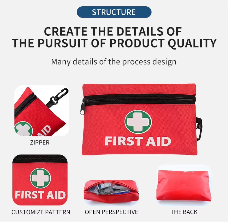 132-Piece First Aid Kit for Busy Kitchens, Restaurants & Workplaces